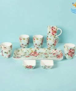 Devnow Oriana Teal Entertainment Set - Set Of 9 All Of It