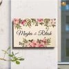 Chitra Chaya Personalized Flower Theme Name Plate | COD Not Available