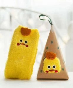 VinnyC Fluffy Christmas Socks