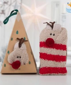 VinnyC Fluffy Cushion Socks