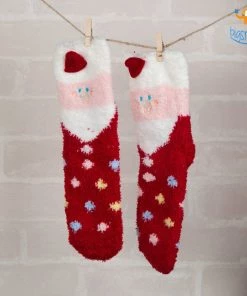 VinnyC Fluffy Cushion Socks