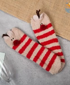 VinnyC Fluffy Cushion Socks