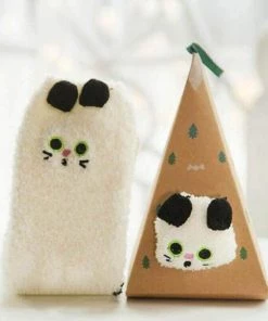 VinnyC Fluffy Cushion Socks