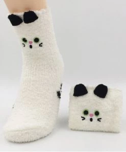 VinnyC Fluffy Cushion Socks