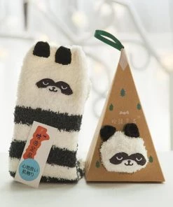 VinnyC Fluffy Cushion Socks