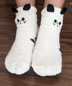 VinnyC Fluffy Cushion Socks
