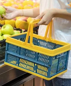 Sparkle Story Collapsible Storage Basket