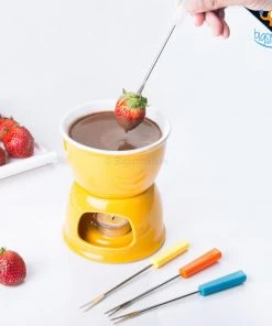 Devnow Ceramic Fondue Set Father's Day