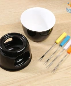 Devnow Ceramic Fondue Set Father's Day