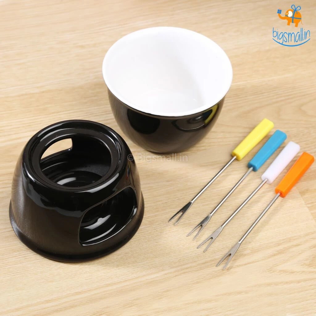 Devnow Ceramic Fondue Set Father's Day