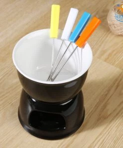 Devnow Ceramic Fondue Set Father's Day