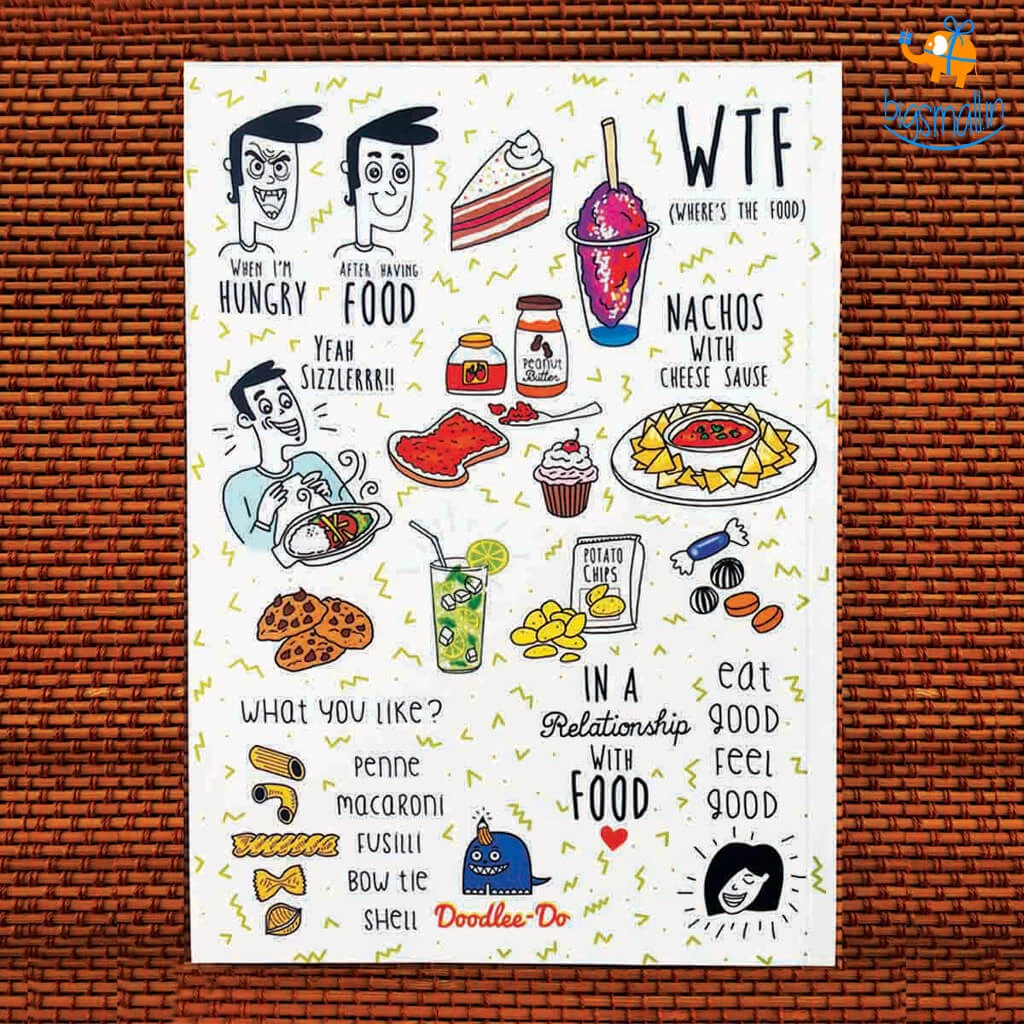 Doodlee Do Foodie Notebook All Of It