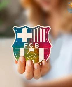 Bigsmall_cc All Of It Barcelona Wooden Fridge Magnet