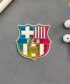 Bigsmall_cc All Of It Barcelona Wooden Fridge Magnet