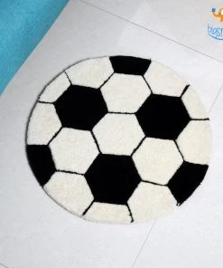 Rug Imitiyaz Football Shaped Rug