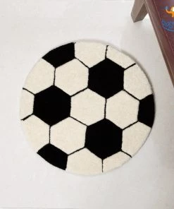 Rug Imitiyaz Football Shaped Rug