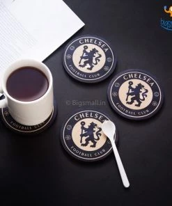 Bigsmall_cc Chelsea Wooden Coasters - Set Of 4 All Of It