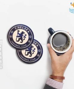 Bigsmall_cc Chelsea Wooden Coasters - Set Of 4 All Of It