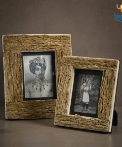 Ascetic Father's Day Wooden Antique Photo Frame