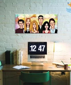 Graphicurry All Of It Friends Laminated Poster