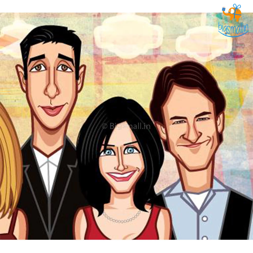 Graphicurry All Of It Friends Laminated Poster