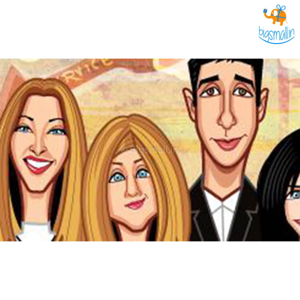 Graphicurry All Of It Friends Laminated Poster