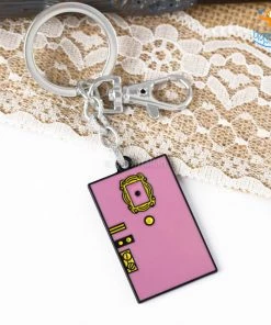 Bigsmall_hmk Purple Door Friends Keychain