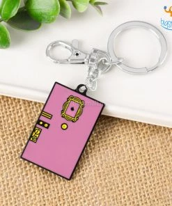 Bigsmall_hmk Purple Door Friends Keychain