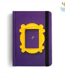 Mooch Design Studio All Of It Purple Door Friends A6 Notebook With Elastic