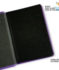 Mooch Design Studio All Of It Purple Door Friends A6 Notebook With Elastic