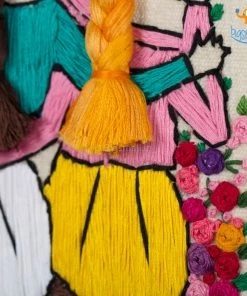 Hoop-Broideries All Of It Handmade Friends On A Swing Embroidery Hoop Art