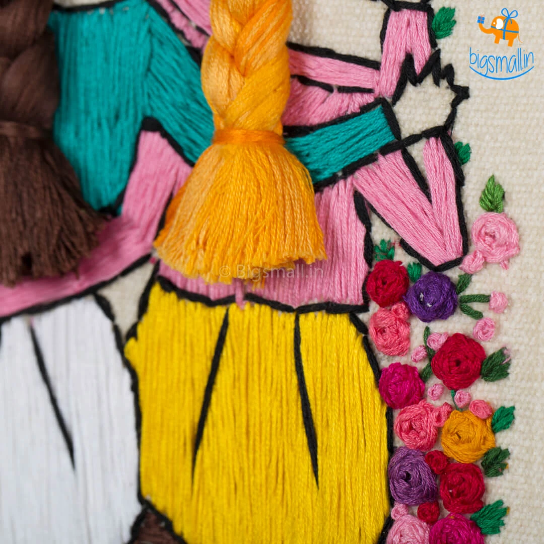 Hoop-Broideries All Of It Handmade Friends On A Swing Embroidery Hoop Art