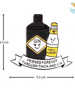 Bigsmall_piu All Of It Gin & Tonic Lapel Pin
