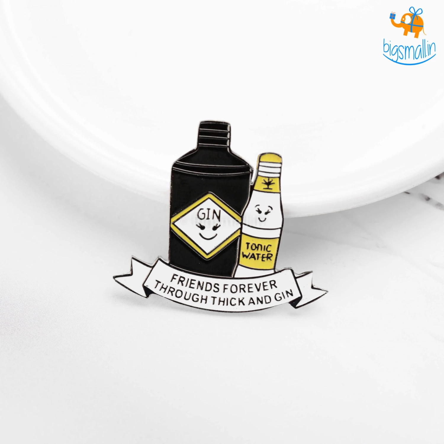 Bigsmall_piu All Of It Gin & Tonic Lapel Pin