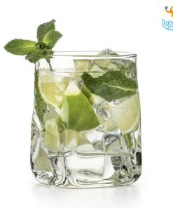 Devnow Corporate Hammered Bottom Whiskey Glasses - Set Of 6