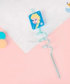 PunitSB Disney Frozen Spiral Straws - Set Of 2