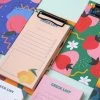 Lemonade Fruity Clipboard With Checklist Corporate