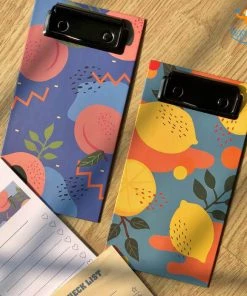 Lemonade Fruity Clipboard With Checklist Corporate