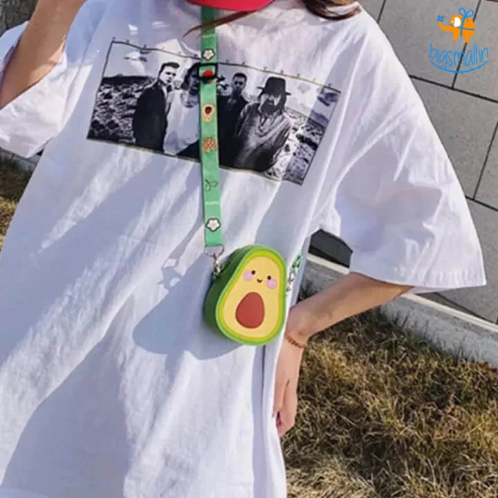 Bigsmall_hmk Sale Fruity Silicone Sling Pouch Bag