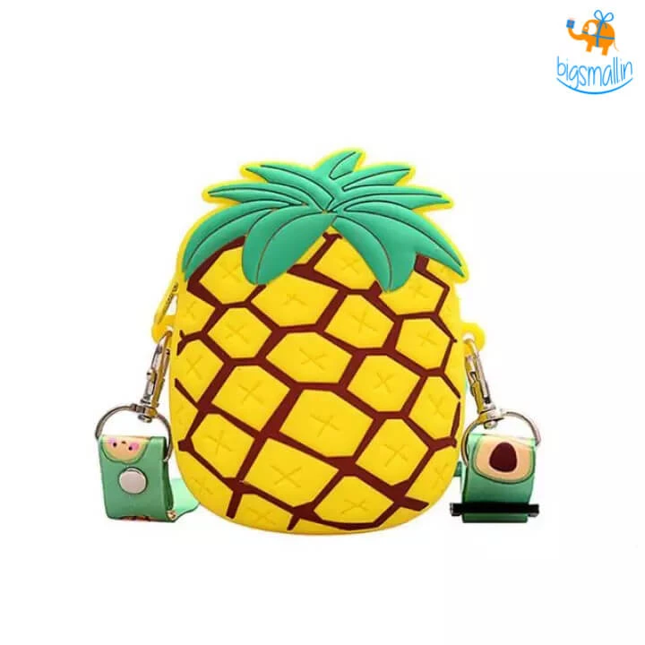 Bigsmall_hmk Sale Fruity Silicone Sling Pouch Bag