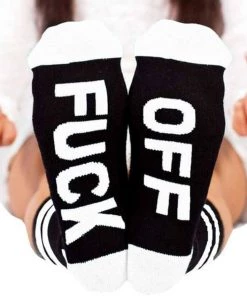 AmyLi Corporate F Off Socks