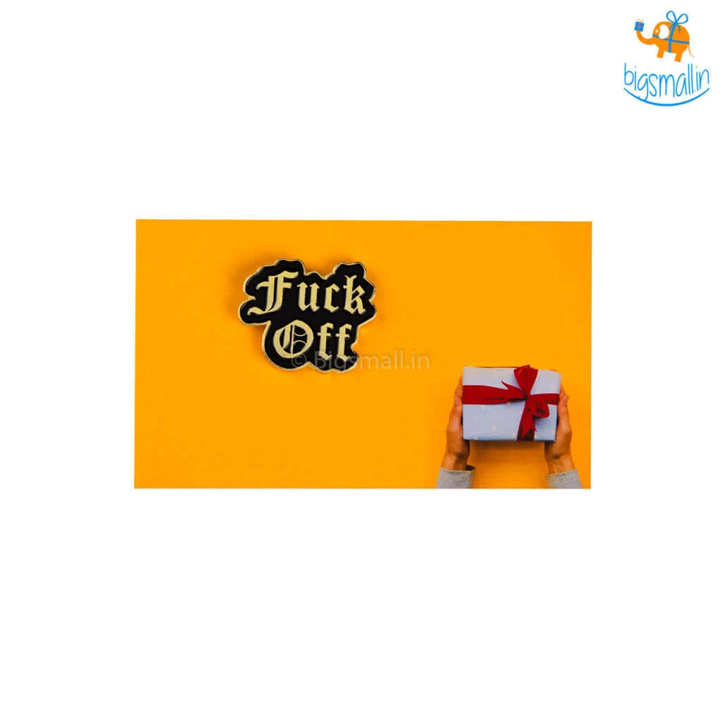 Bigsmall_piu F Off Lapel Pin All Of It