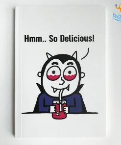 Doodlee Do All Of It Vampire Chilling Notebook