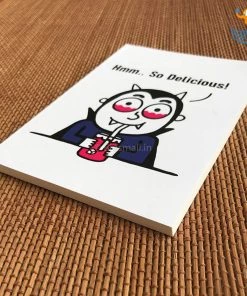 Doodlee Do All Of It Vampire Chilling Notebook