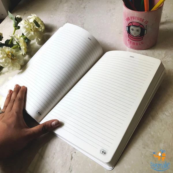 LookWhatHappened Corporate Future Is Female - Notebook