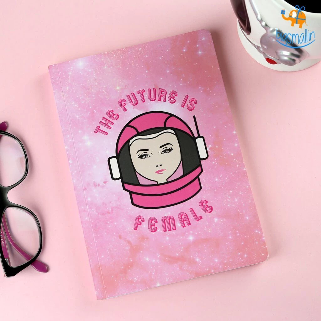 LookWhatHappened Corporate Future Is Female - Notebook