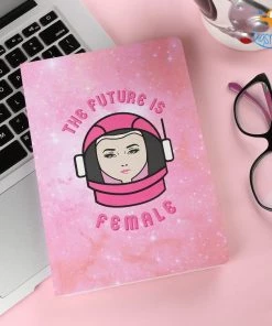 LookWhatHappened Corporate Future Is Female - Notebook