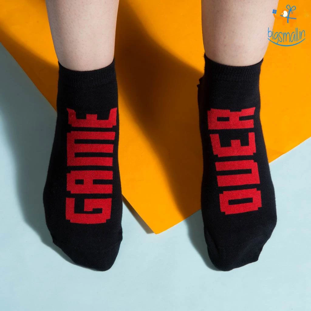 SoxyToes Game Over Socks