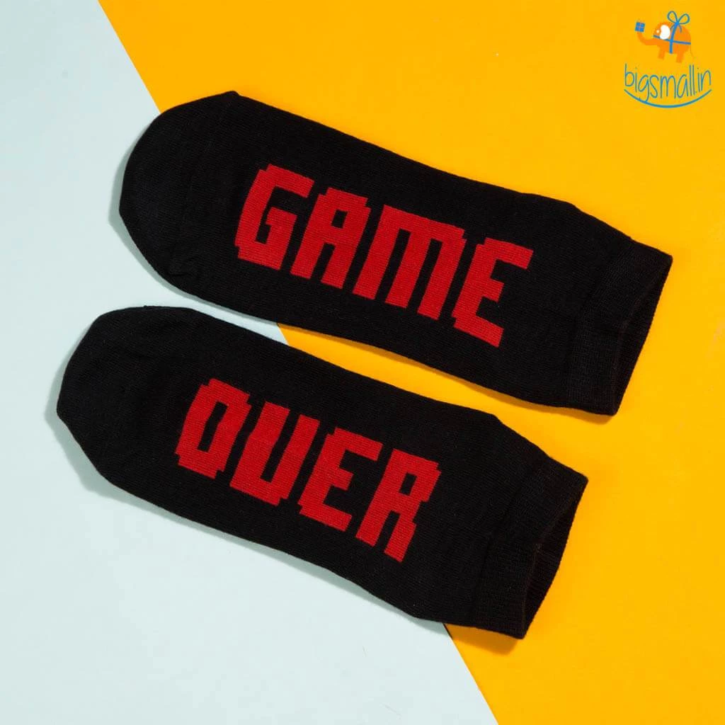 SoxyToes Game Over Socks