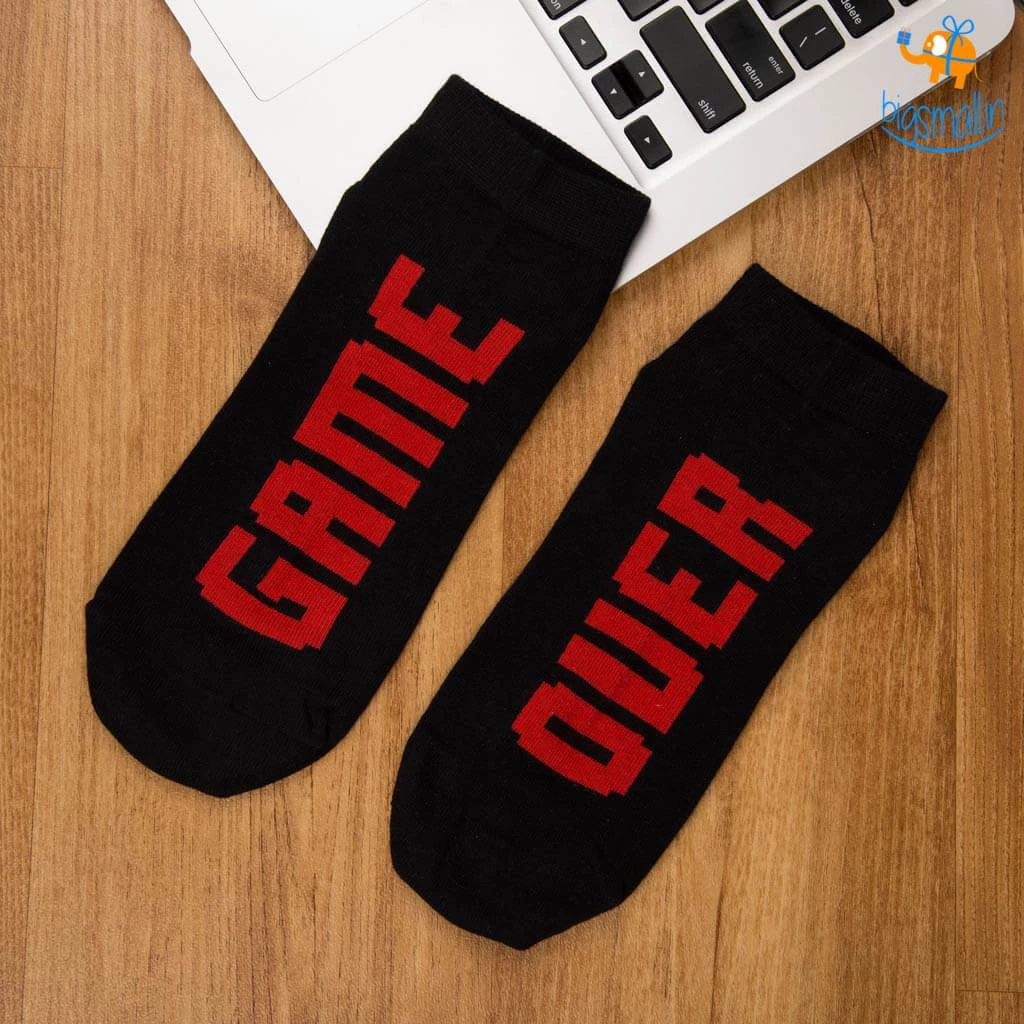 SoxyToes Game Over Socks